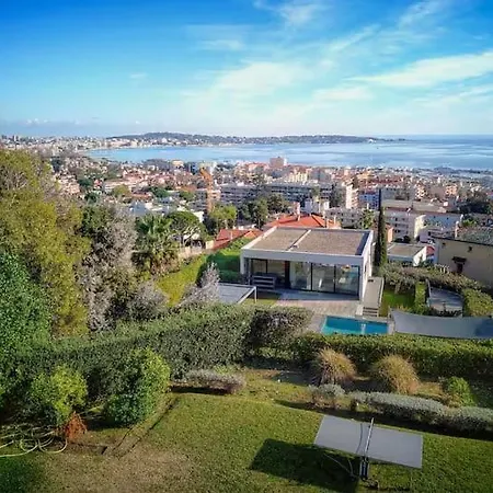 Exceptional With Sea View And Pool In Les Hauteurs, Cannes Dom wakacyjny Vallauris